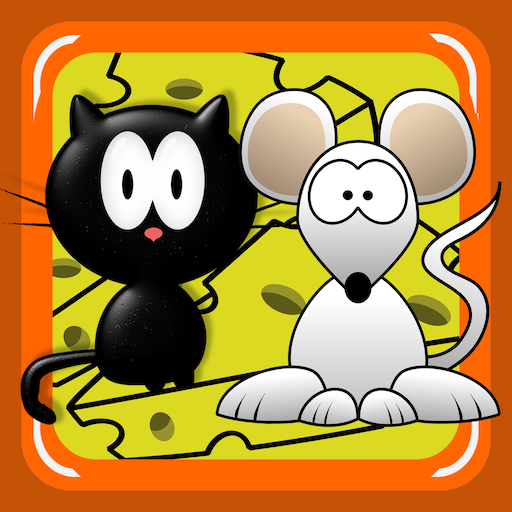 Cat and Mouse Maze Puzzle logo