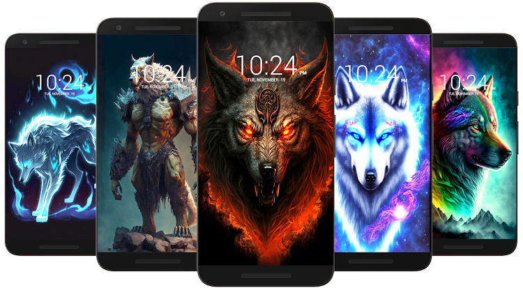 Fire Wolf Wallpaper HD by Pro Wallpaper HD - (Android Apps) — AppAgg
