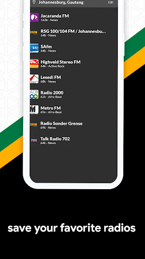 Radios Africa do Sul Screen 3