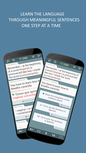 Android application Spanish from scratch full screenshort