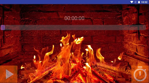 Android application Камин Звуки костра screenshort