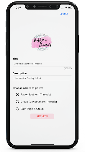 Android application SoldLive Overlays screenshort