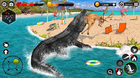 Hungry Animal Crocodile Games