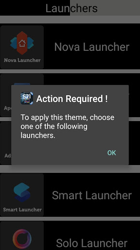 Galaxy S21 Themes Launcher Screen 3