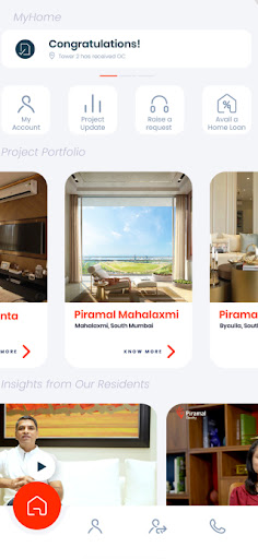 MyPiramal Screen 2