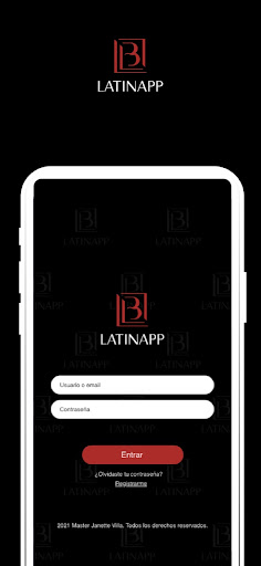 Android application Latin App screenshort