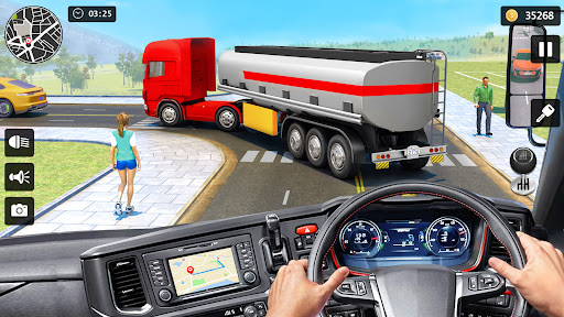 Oil Truck Simulator Driving 3D Screen 2
