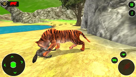 Offline Tiger Family Simulator