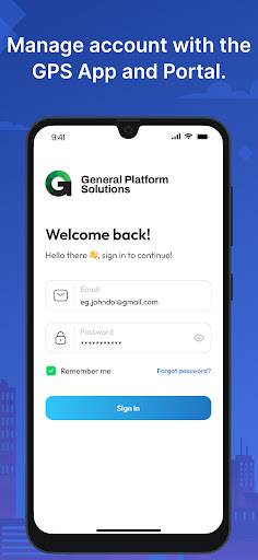 Android application Gps Waste screenshort