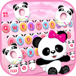 Cover Image of Download Pinky Panda Donuts New Keyboard Theme 1.0 APK