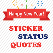 New Year - Sticker Status Shayari for Whatsapp