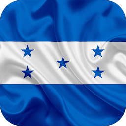 Imagen de ícono de Bandera de Honduras 3D Fondo