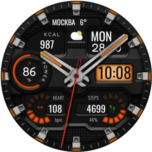 Hybrid TAKTIK WD78 Watch face Download on Windows