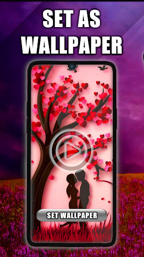Android application Love Live Wallpaper screenshort