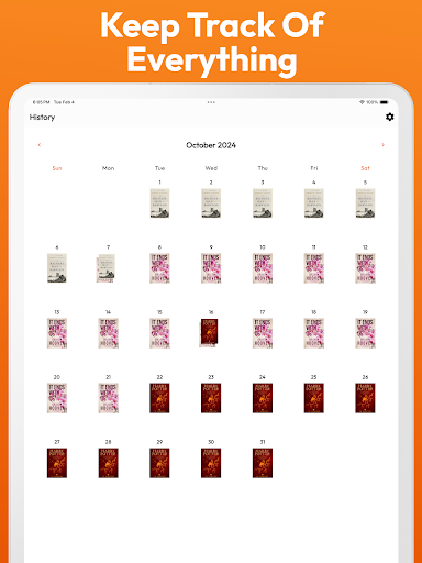 Book Tracker  Reading Log RLT