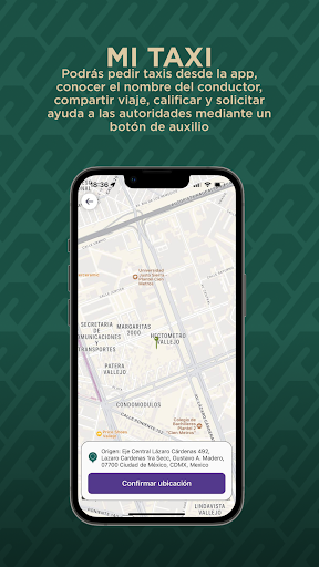 App CDMX Screen 2