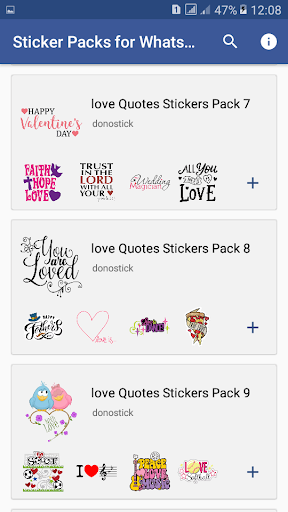 Love Quotes Stickers for WhatsApp