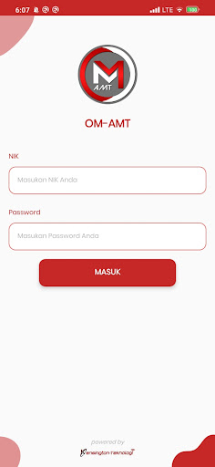 Android application OM AMT screenshort
