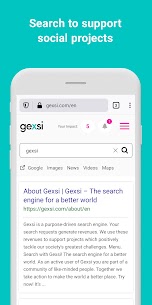 Free Gexsi – The search engine for a better world 5