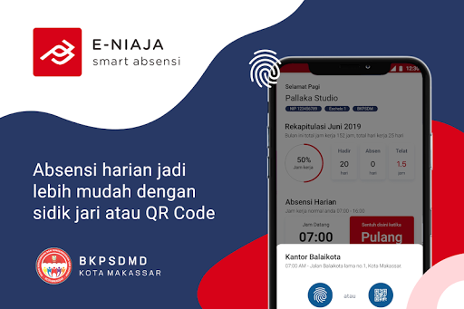 eNiaja Smart Absensi Kota Maka Screen 3