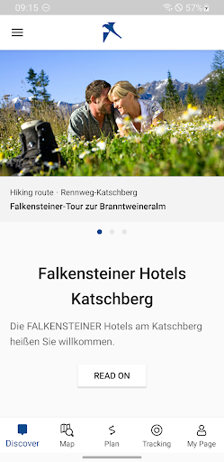 Android application Falkensteiner Katschberg screenshort