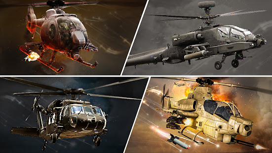 Helicopter Gunship 3D Warfare Varies with device screenshots 9