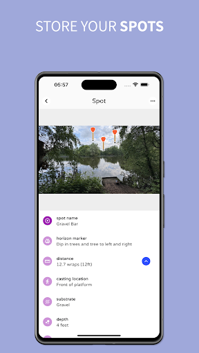 Android application OnFish Angler screenshort