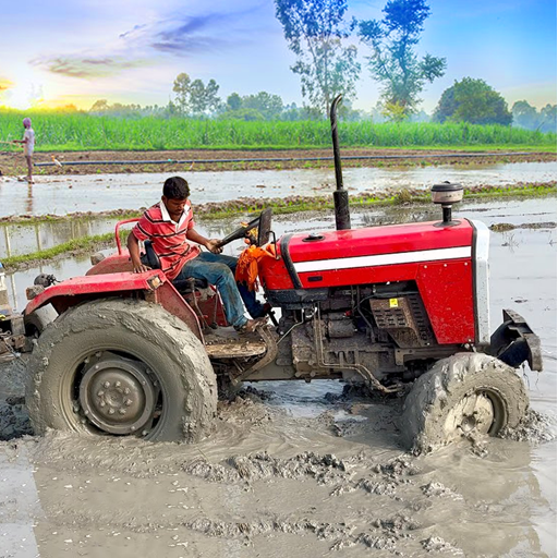 Indian Tractor Simulator logo