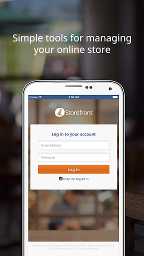 Storefront by delivery.com Screen 2
