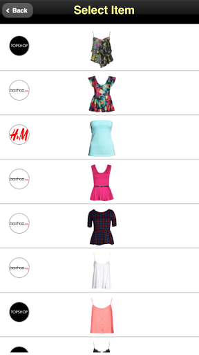 Virtual Dressing Room Screen 2