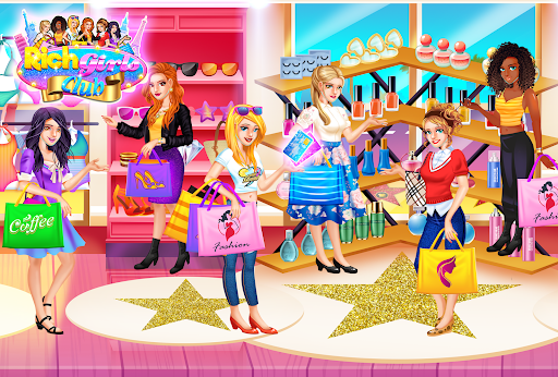 Rich Girls Shopping Games  screenshots 2