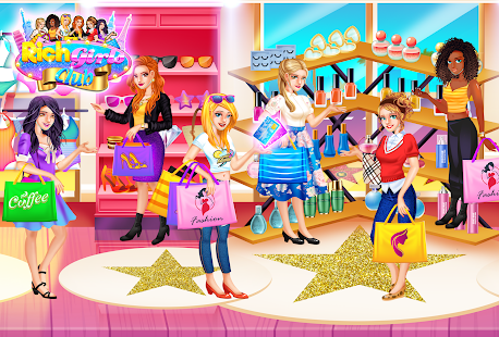 Rich Girls Shopping Games Screenshot