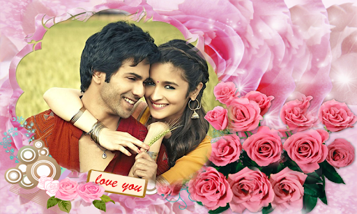 Lovely Flower Photo Frame Screen 2