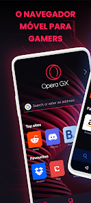 Navegador Opera GX escolhe seu jogo offline