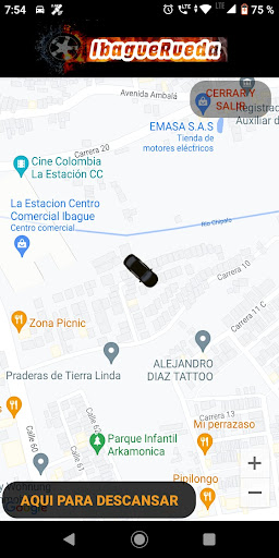 Android application IbagueRueda Conductor screenshort