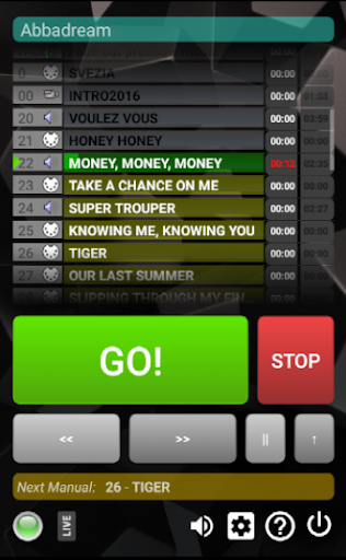 Android application SCS Remote screenshort
