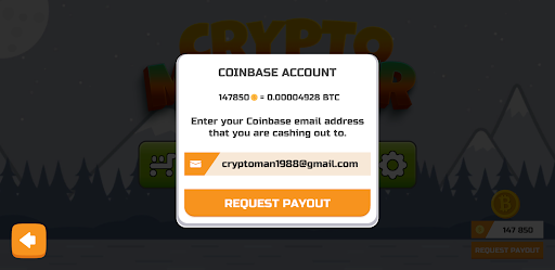 Android application Crypto Monster - Earn Bitcoin! screenshort