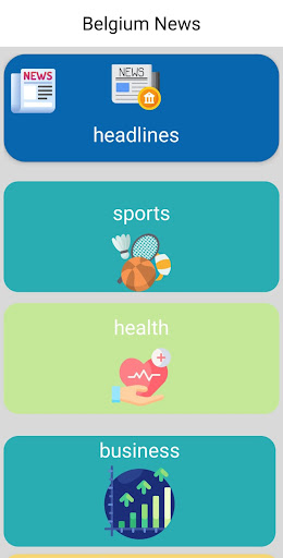 Android application Belgium screenshort