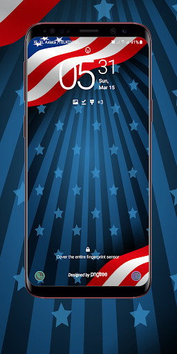 American Flag Wallpaper Screen 2