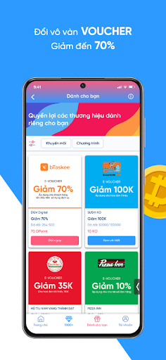 DPoint: Tích điểm & Đổi quà Screen 3