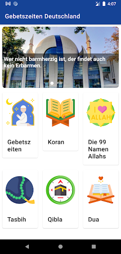 Gebetszeiten Deutschland Screen 2