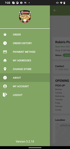 Robins Pizza Pasta & Ribs Screen 3