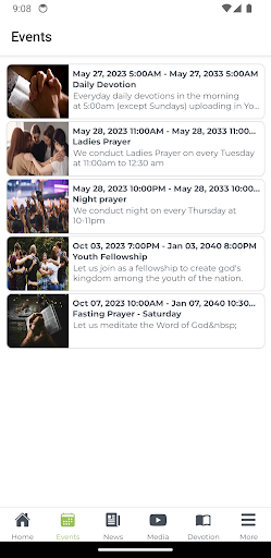 Rehoboth Family Church Screen 2