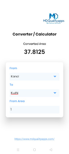 Unit Converter Screen 3