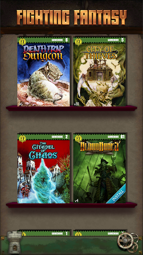 Fighting Fantasy Classics u2013 text based story game  screenshots 1