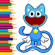 Cartoon Coloring Monster Color