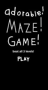 Adorable Maze Game