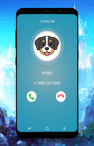 fake call from puppy Screen 3