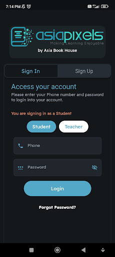 Android application ABH-Teamapp screenshort