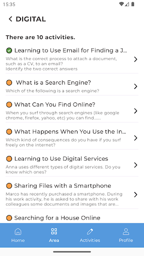 App screenshot